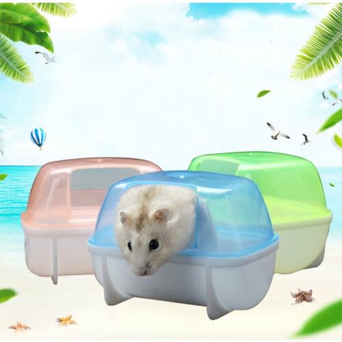 Chinchilla Pet Dust Sand Bathroom Shower Room Toilet Pet Hamster Bath House Pool