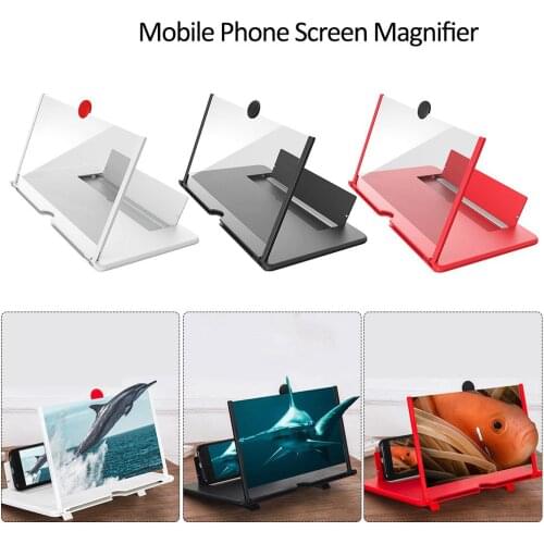 10 Inch Portable Mobile Phone Screen Magnifier 3D Video Eyes Protection Folding HD Screen Display Amplifier Expander