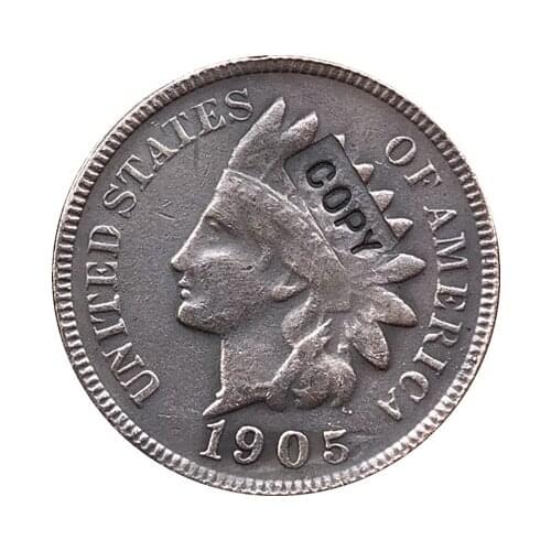 1905 Indian head cents coin copy