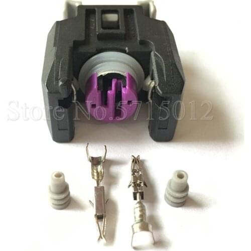 2 Hole 13816706 Waterproof Fuel Injector Connector Automotive Plug For Buick Chevrolet The Great Wall