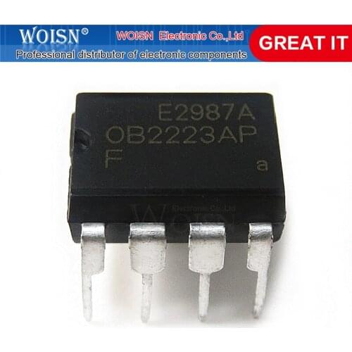 2pcs/lot OB2223AP 0B2223AP OB2223SP OB2223 DIP-7 In Stock
