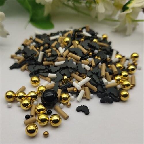 20g Christmas Halloween Flower Fish DIY Supplies Nails Art Polymer Clear Clay accessories DIY Sequins scrapbook shakes Craft