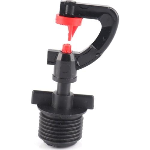5-50sets Irrigation System 6mm Red Atomized sprinkler Kits with 1/2 Male Thread Connector Foggy Sprinkler Garden Irrigation