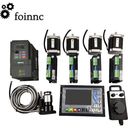 Cnc motion controller cnc kit Leadshine JMC stepper motor stepper drive + inverter + high precision tool positioner + tool block