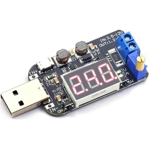 DC-DC CVCC 15W 5V to 1V 9V 12V 24V Adjustable Step UP step Down Power Supply Module Boost Buck Voltage regulator Converter