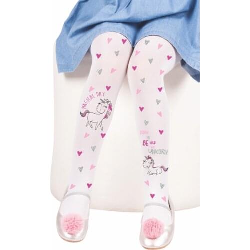 Çisem Child Pantyhose Socks Pantyhose socks White Single Nylon