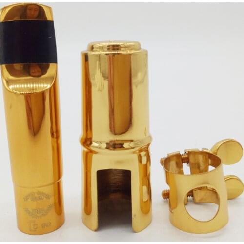 Music Fancier Club Professional Tenor Soprano Alto Saxophone Metal Mouthpiece S90 Sax Mouth Pieces Accessories 90 Size 5 6 7 8 9