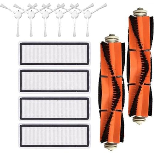 Main Brush Side Brush Filters Mop Cloth for Xiaomi Mijia 1C STYTJ01ZHM Xiaomi Robot Vacuum Cleaner Parts Accessories