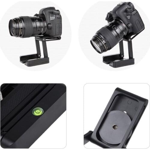 Portable Z-Type Camera Folding Tripod Pan Tilt Ball Head Desktop Stand Holder