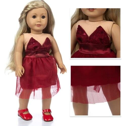 Formal dress fits for 18" American Girl doll alexander,girls dolls