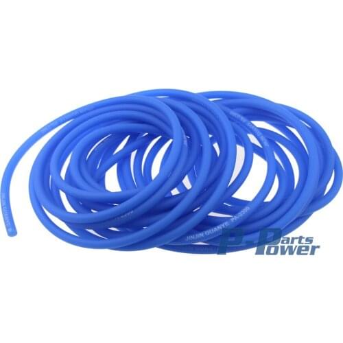 10M Universal Rubber Motorcycle Fuel Line Hose Gas Oil Pipe Tube 5mm I/D 8mm O/D Blue