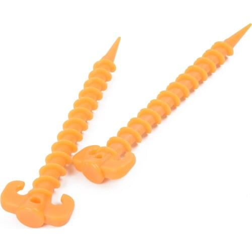 10Pcs High Quality Durable Strong Screw Spiral Tent Peg Stakes Nail Outdoor Camping HiKing Awning Pins Tent Accessories