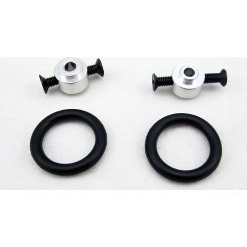 5pcs/Lot 3MM 3 MM 3.17mm 3.17 MM 4mm 4 MM RC Prop Propeller Protector Saver include Rubber band O-Ring O ring