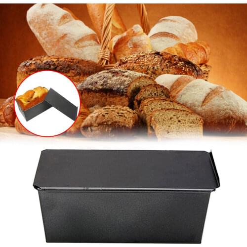 Toast Bread Mold Cake Mold Meatloaf Pan With Lid Iron Toast Cake Mold Kitchen Bakeware DIY Non Stick Pan Baking Supplies