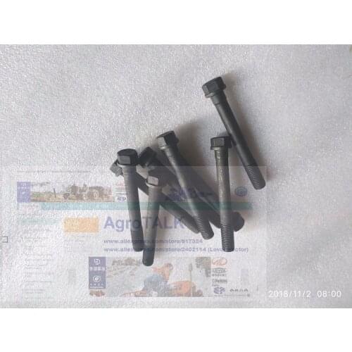 Cylinder head tightening bolt for Laidong LL380B, KM385BT engine, part number: KM485QB-01005