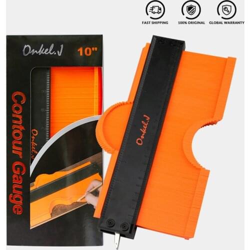 Woodworking Interlocking Profile Gauge Scale Profiling Measurement Gauge Measuring Scale Taken Profiler Radians