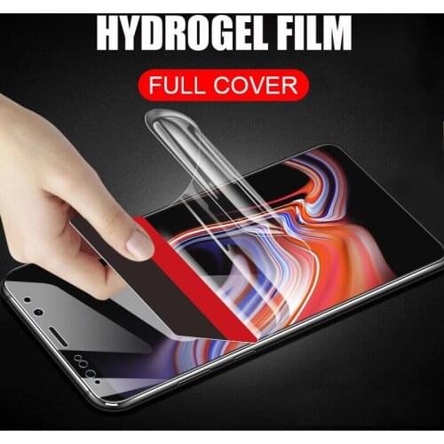 Full Protective Screen Hydrogel Film On The For Samsung Galaxy S6 S7 Edge S8 S9 Plus Note 8 9 Cover Protector Film Not Glass
