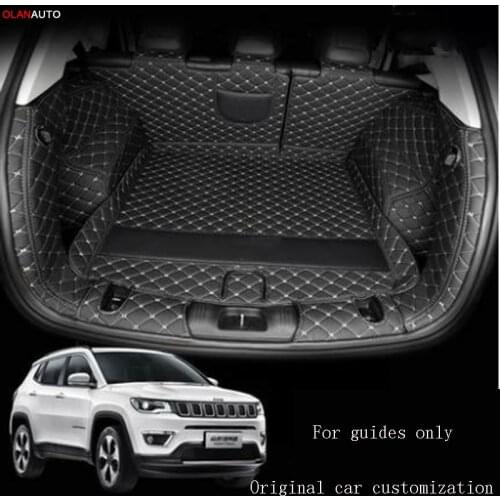Boot Mat Rear Trunk Liner Cargo Floor Carpet Car Trunk Mat For Jeep compass 2007 2008 2009 2010 2011 2012 2013 2014 2015