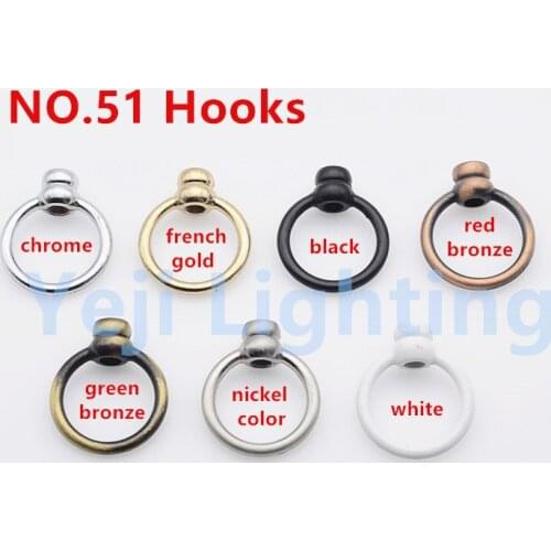 Chandeliers Bar lamp Load bearing hook hanging rings Closed hook for led pendant lights No. 51 ring M10 thread Lamp fittings DIY