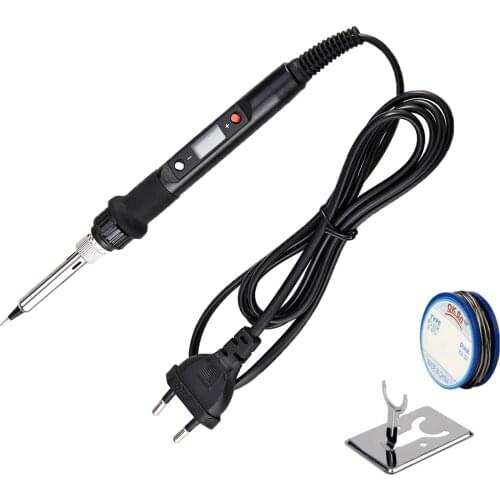 Tin Soldering Iron 80W Electric Adjustable Temperature Soldering Iron Stand Welding Tool Soldering Set for Soldering Diy Kit