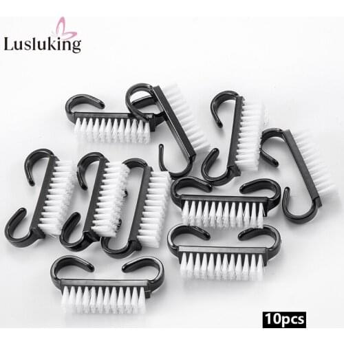 Pembersih Tujuan Pegangan Semua Gosok Sikat Mudah Kaki Digunakan Perawatan Lama Debu Pedikur Kuku, dengan Alat Kuku Seni 10 Alat