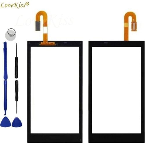 For HTC 610 Front Panel For HTC Desire 610 D610 Touch Screen Sensor LCD Display Digitizer Glass Cover TP Touchscreen Replacement