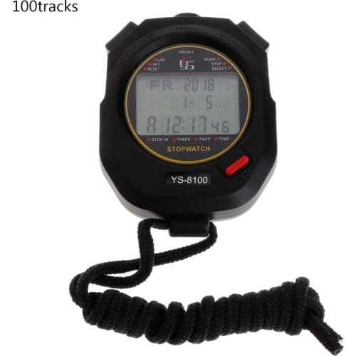 Professional Handheld Digital Stopwatch Sport Running Training Chronograph Timer