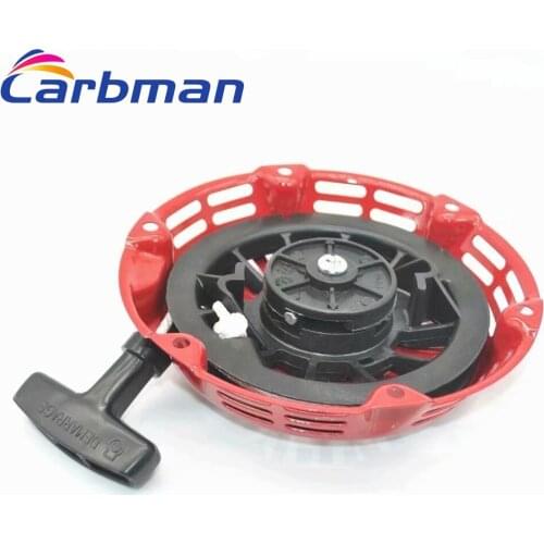 Carbman Black Core Pull Recoil Starter Start Fit for HONDA GX160 GX200 GX120 5.5HP 6.5HP Generator