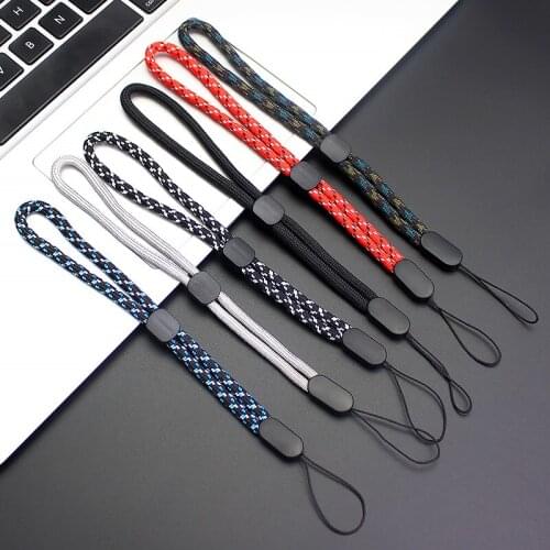 Adjustable Wrist Strap Hand Lanyard For iPhone Samsung Mobile Phone Camera Straps Audio Anti-lost Lanyard wrist keychain