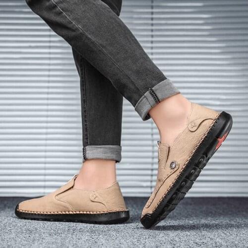Sapato men sneaker man flat cuero leisure informales mens casual for leather hombre zapatos de shoe para loafers male fashion