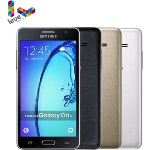 Samsung Galaxy On5 SM-G5500 Dual SIM Unlocked Mobile Phone 5.0 " 1.5GB RAM 8GB ROM 8MP Quad Core 4G LTE Android Smartphone