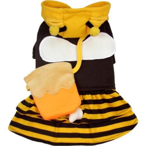 Japense Bee Design Pet dogs Coat Free Shiping By CPAM Dogs Clothing