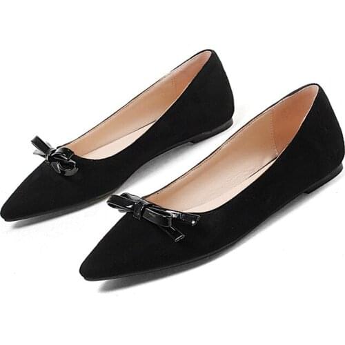 Institute of leisure wind age season new size code 31 2019-45 shallow mouth pointed single woman shoes