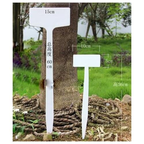 20pcs 36*10cm new style Integrated land card inserted gardening signage Agricultural mark inserted card research to insert cards