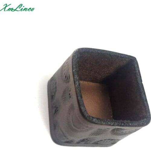 1PC original billiard pool snooker leather chalk holder