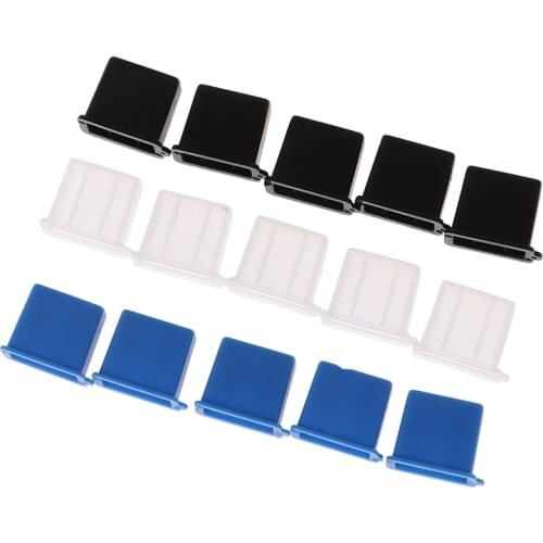 10pcs USB Type A Male Anti-Dust Plug Stopper Cap Cover Protector Easy To Use