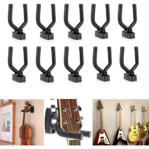 2 types Guitar Hanger Hook Holder Wall Mount Stand Rack Bracket Display Guitar Bass Screws Accessories