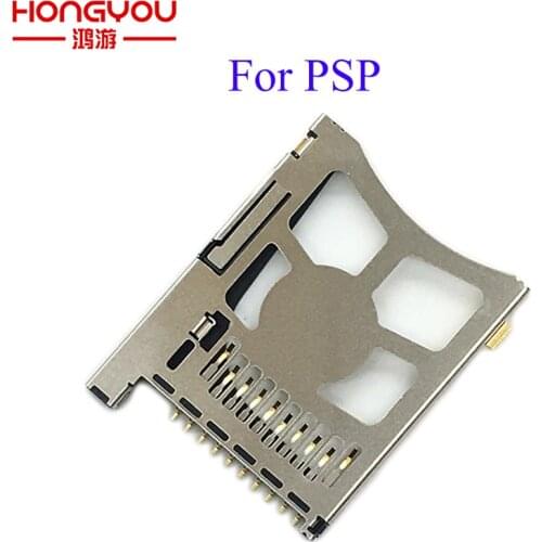 3Pcs Memory Card Plug Connector Memory Card Slot Memory Card Holder Replacement for PSP1000 2000 3000