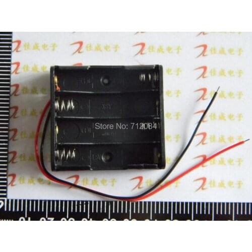 4 AAA Battery Holder Box Case Storage DIY Test Study Tool Converter