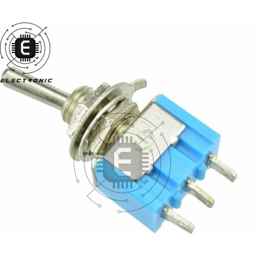 5Pcs/10Pcs MTS-202 SPDT micro Switch 6A 125V AC 3-Pin ON-ON Mini Toggle Switch 33*13mm MTS202 AC 250V 3A