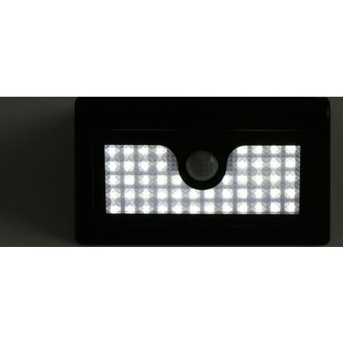 50 LEDs Powered Led Garden Light Lamp Waterproof PIR Motion Sensor Lights Wall Lamps Outdoor Street Lighting