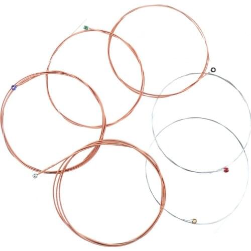 6pcs/lot Orphee Sale SA-39 Professional Lighter Acoustic Guitar Strings Bronze Guitar Accessories