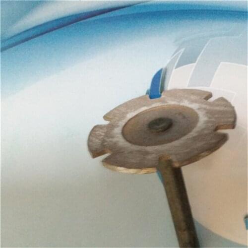 Diamond Sintered Grinding Head Polish T-Shaped Opening Nail Plate Marble Inscription Carving Free Shipping 6PCS