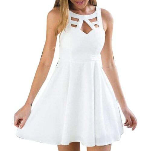 Long Simple Leisure Pure Color Holiday Style High Waist Fashion Middle And Calf Summer New Style платье летнее женское2021