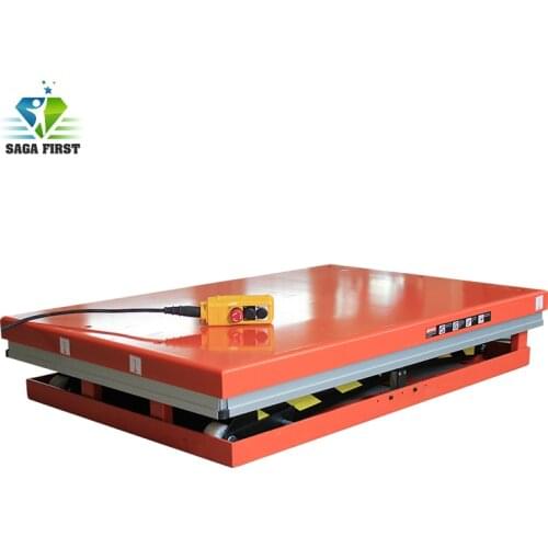 Electric lifting table workshop platform lifts