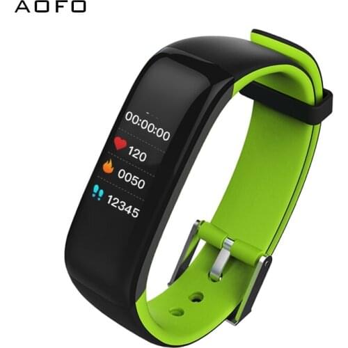 IP67 Waterproof Fitness Tracker HR Smart Watch for with Heart Rate Blood Pressure Monitor Calorie Counter GPS Tracker Pedometer