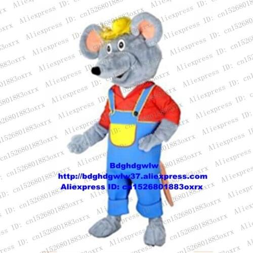 Brown Long Fur Gopher Field Mouse Vole Wild Rat Mascot Costume Cartoon Character Product Launch Marketing Promotions zx2680