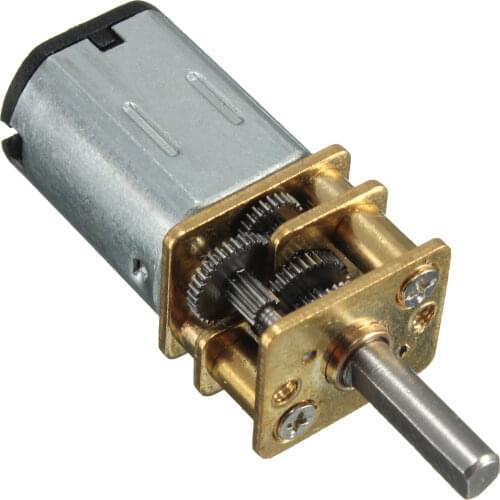 Model N20 DC 6V 30RPM Mini Metal Gear Motor with Gearwheel 3mm Shaft Diameter