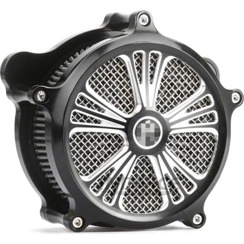 CNC Contrast Cut Domino Air cleaners For harley roadking road glide street glide filters 17-20 , softail 2018-20 air intakes