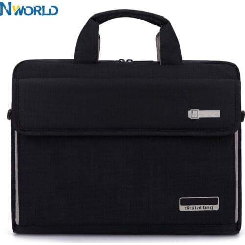 Laptop Bag Big Capacity Briefcase Shoulder Bag 13 14 15 inch Nylon Macbook Case Laptop Sleeve For Macbook pro air hp xiaomi